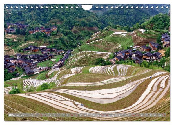 Produktbild: neunziggrad I photoart: china (Wandkalender 2026 DIN A4 quer), CALVENDO Monatskalender