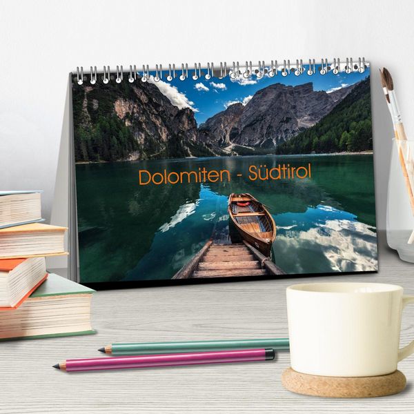 Produktbild: Dolomiten - S&uuml;dtirol (Tischkalender 2026 DIN A5 quer), CALVENDO Monatskalender