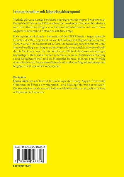 Produktbild: Lehramtsstudium mit Migrationshintergrund
