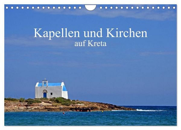 Produktbild: Kapellen und Kirchen auf Kreta (Wandkalender 2026 DIN A4 quer), CALVENDO Monatskalender