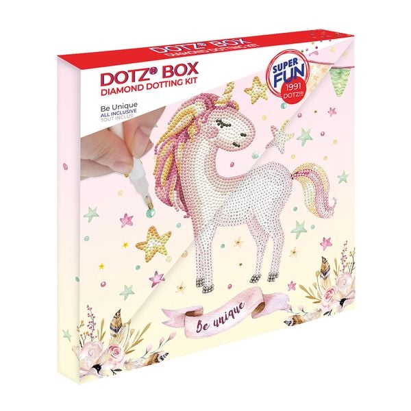 Produktbild: Diamond Dotz Einhorn "be unique"