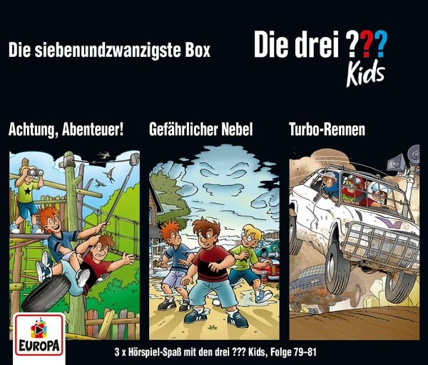 Produktbild: Die drei ??? Kids 3er Box- Folgen 79-81 (3 Audio-CDs)
