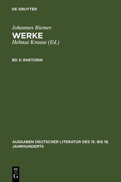 Produktbild: Rhetorik