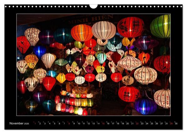 Produktbild: Vietnam &ndash; Land der Kontraste 2026 (Wandkalender 2026 DIN A3 quer), CALVENDO Monatskalender