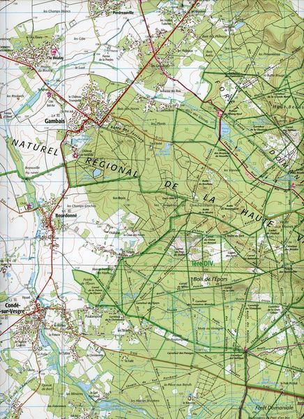 Produktbild: &Eacute;pernon-Nogent-le-Roi.Houdan 1:25 000