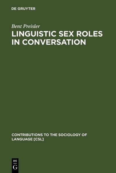 Produktbild: Linguistic Sex Roles in Conversation
