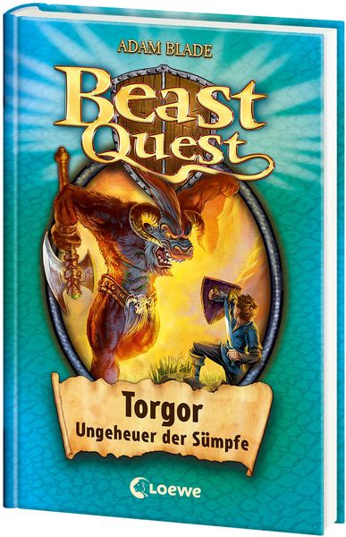 Torgor Ungeheuer der Sümpfe / Beast Quest Band 13, Gebundene Ausgabe von Adam Blade, Loewe