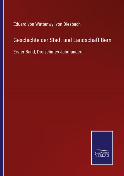 Produktbild: Geschichte der Stadt und Landschaft Bern
