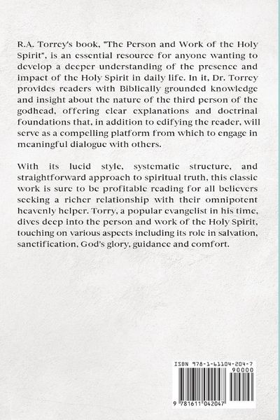Produktbild: The Person and Work of the Holy Spirit