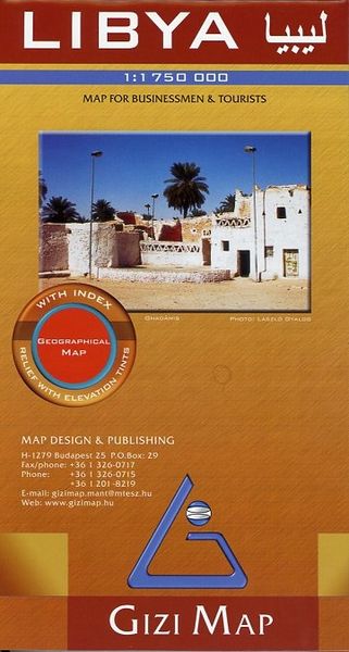 Produktbild: Libya Geographical Map