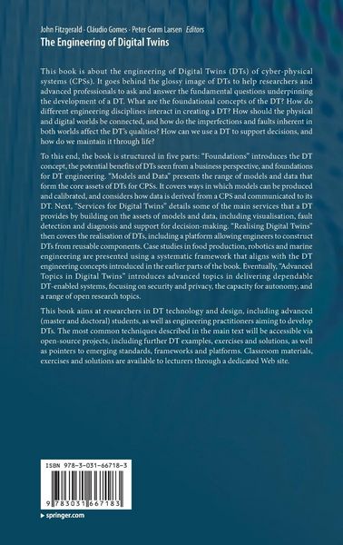 Produktbild: The Engineering of Digital Twins