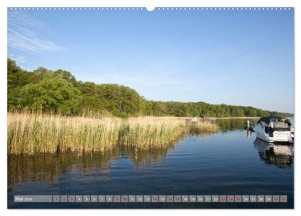 Produktbild: Hausbooturlaub Deutschland - Mecklenburgische Seenplatte (Wandkalender 2026 DIN A2 quer), CALVENDO Monatskalender