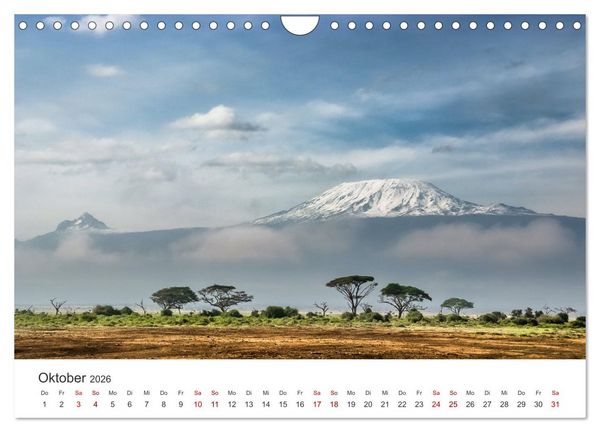 Produktbild: Kenia - Das wundervolle Land in Afrika. (Wandkalender 2026 DIN A4 quer), CALVENDO Monatskalender