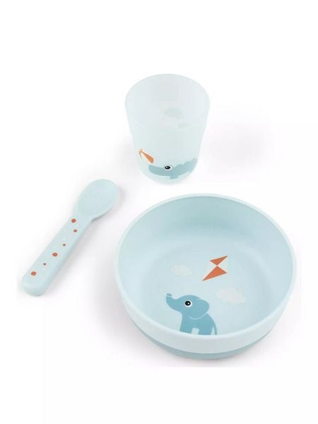 Geschirr-Set Playground Blau