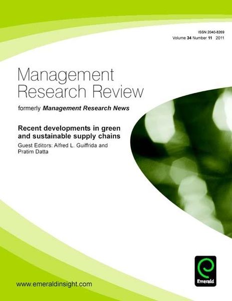 Produktbild: Recent Developments in Green and Sustainable Supply Chains