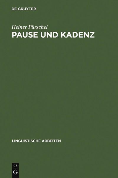 Produktbild: Pause und Kadenz