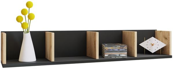 Produktbild: Holz Wandregal H&auml;ngeregal Wandboard Regal Honsa