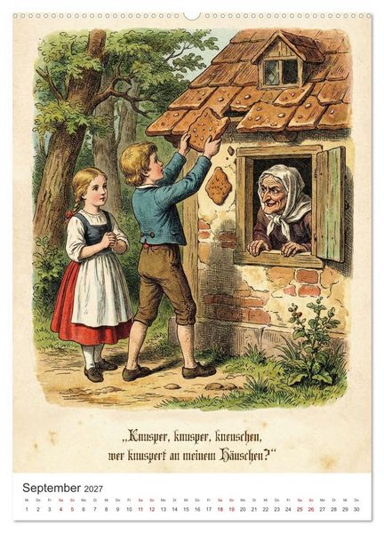 Produktbild: Der M&auml;rchenhafte Kalender (hochwertiger Premium Wandkalender 2027 DIN A2 hoch), Kunstdruck in Hochglanz