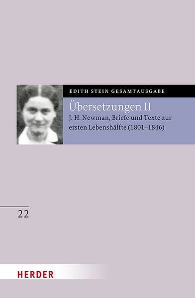 Produktbild: &Uuml;bersetzung von John Henry Newman, Briefe und Texte zur ersten Lebensh&auml;lfte (1801-1846)
