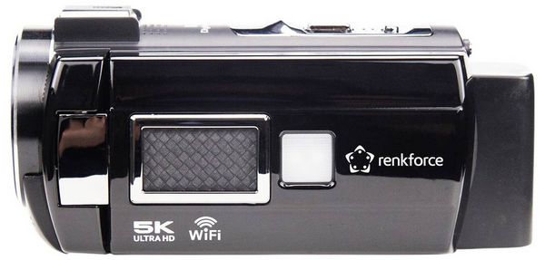 Produktbild: Renkforce RF-DV-200 Camcorder 5K 7.6cm 3 Zoll 8 Megapixel Schwarz