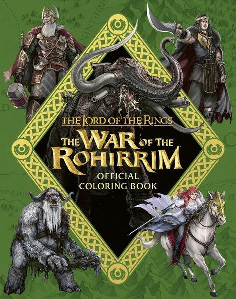 Produktbild: The Lord of the Rings: The War of the Rohirrim Official Coloring Book