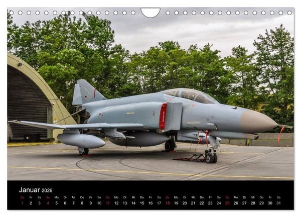 Produktbild: Phantoms bei der Luftwaffe (Wandkalender 2026 DIN A4 quer), CALVENDO Monatskalender