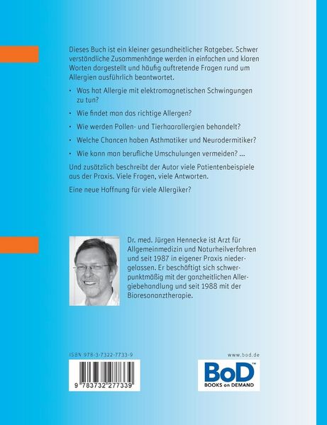 Produktbild: Neue Hoffnung bei Allergien? Erfahrungen mit der Bioresonanztherapie