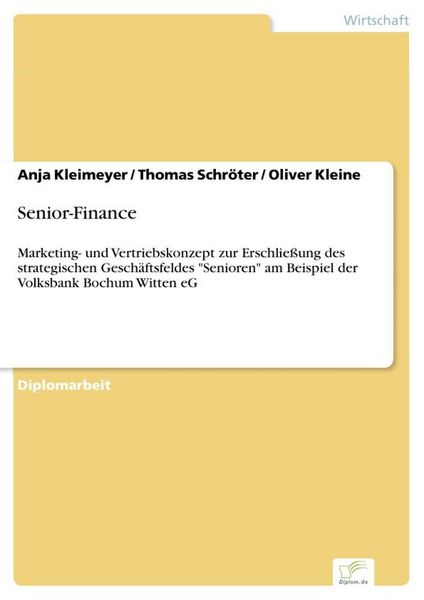 Produktbild: Senior-Finance
