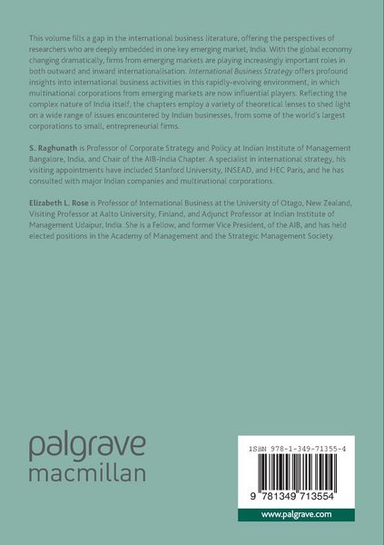 Produktbild: International Business Strategy
