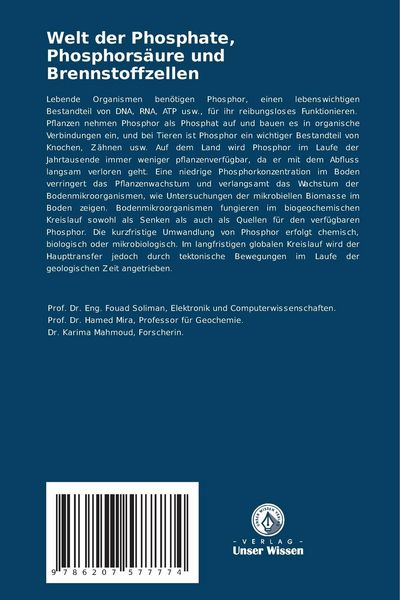 Produktbild: Welt der Phosphate, Phosphors&auml;ure und Brennstoffzellen