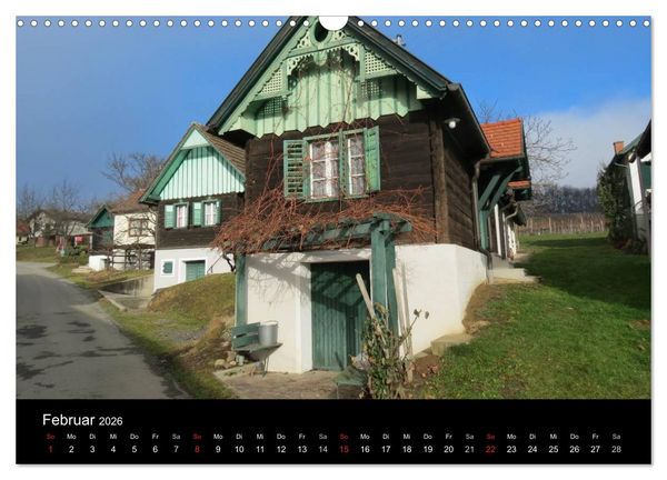 Produktbild: Weinidylle im S&uuml;dburgenland (Wandkalender 2026 DIN A3 quer), CALVENDO Monatskalender