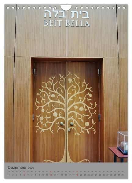 Produktbild: Judentum im Baltikum (Wandkalender 2026 DIN A4 hoch), CALVENDO Monatskalender