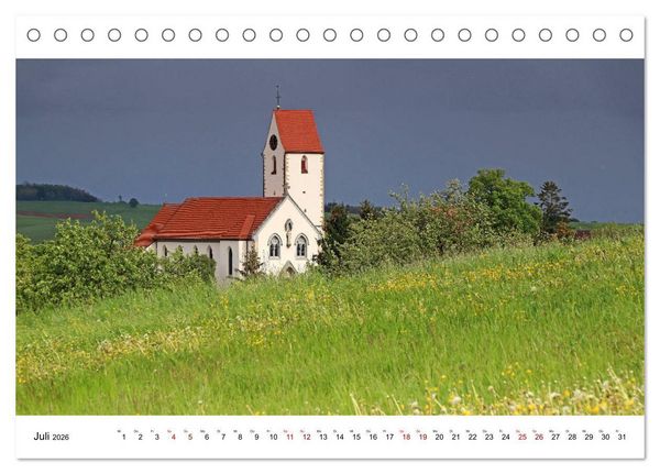 Produktbild: Hegau und See (Tischkalender 2026 DIN A5 quer), CALVENDO Monatskalender