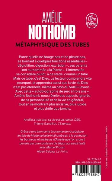 Produktbild: Metaphysique des tubes