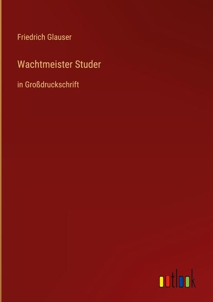 Produktbild: Wachtmeister Studer