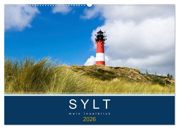Produktbild: Sylt mein Inselblick (Wandkalender 2026 DIN A2 quer), CALVENDO Monatskalender