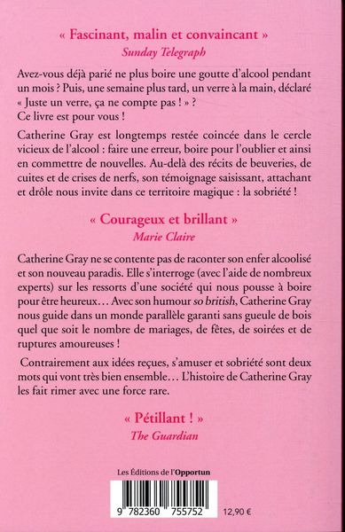 Produktbild: Le bonheur inattendu de la sobri&eacute;t&eacute;