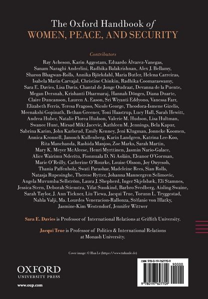 Produktbild: Oxford Handbook of Women, Peace, and Security