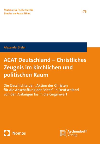 Produktbild: ACAT Deutschland - Christliches Zeugnis im kirchlichen und politischen Raum