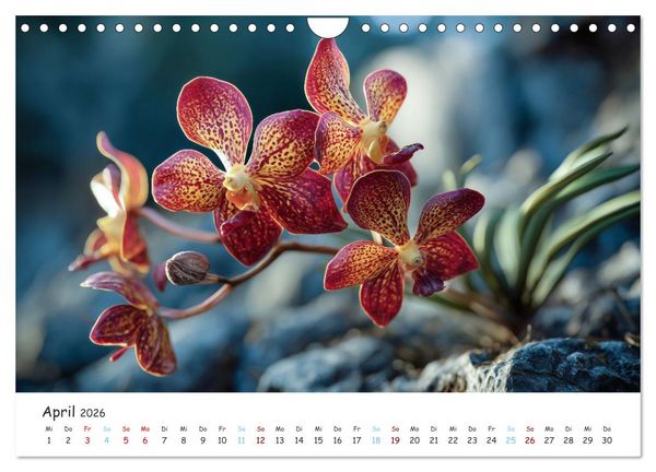 Produktbild: Im Schatten der Orchidee (Wandkalender 2026 DIN A4 quer), CALVENDO Monatskalender