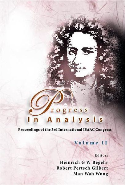 Produktbild: Progress in Analysis (in 2 Volumes): Proceedings of the 3rd International Isaac Congress