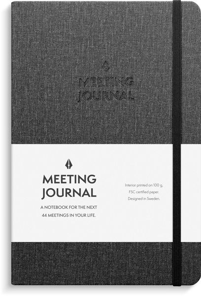Produktbild: Burde Meeting Journal Undatiert