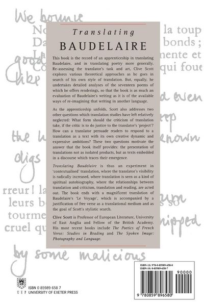 Produktbild: Translating Baudelaire