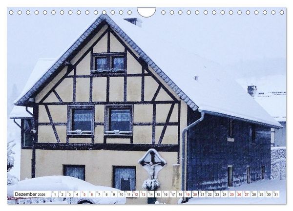 Produktbild: Fachwerkh&auml;user - Historische Geb&auml;ude rund um Simmerath (Wandkalender 2026 DIN A4 quer), CALVENDO Monatskalender