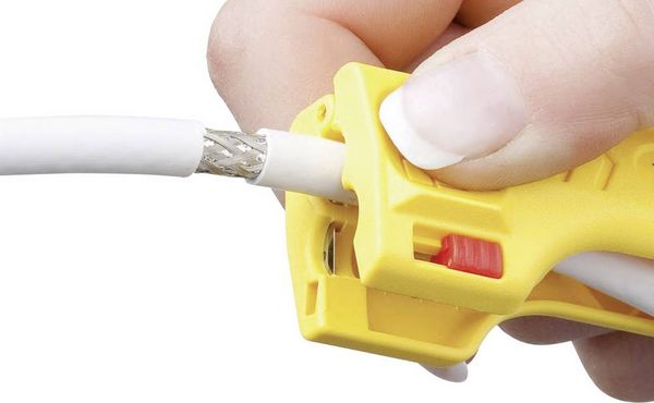 Produktbild: Jokari T30110 Kabelentmanteler Geeignet f&uuml;r Koaxialkabel 4.8 bis 7.5mm RG6, RG59/U, RG58