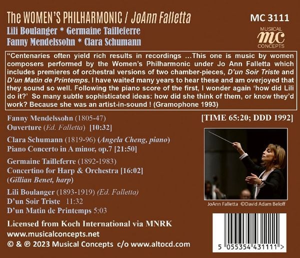 Produktbild: The Women's Philharmonic