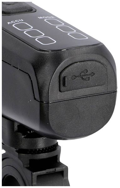 Produktbild: FISCHER FAHRRAD Fahrradbeleuchtung Set TWIN-60/30/15 LED Schwarz