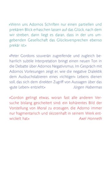 Prekäres Glück
