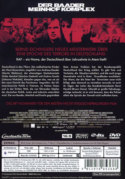 Produktbild: Der Baader Meinhof Komplex