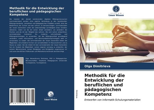 Produktbild: Methodik f&uuml;r die Entwicklung der beruflichen und p&auml;dagogischen Kompetenz
